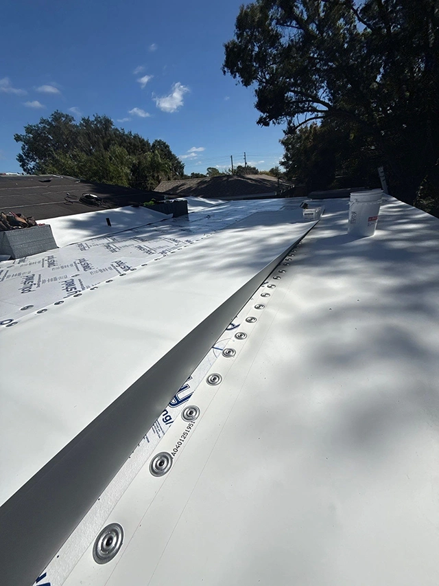 GAF EverGuard TPO flat roof, Tampa, FL
