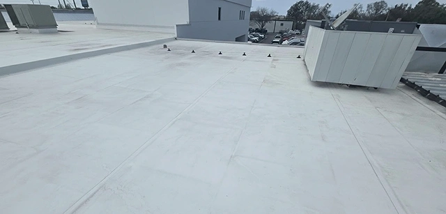 GAF TPO commercial flat roof, Brandon, FL