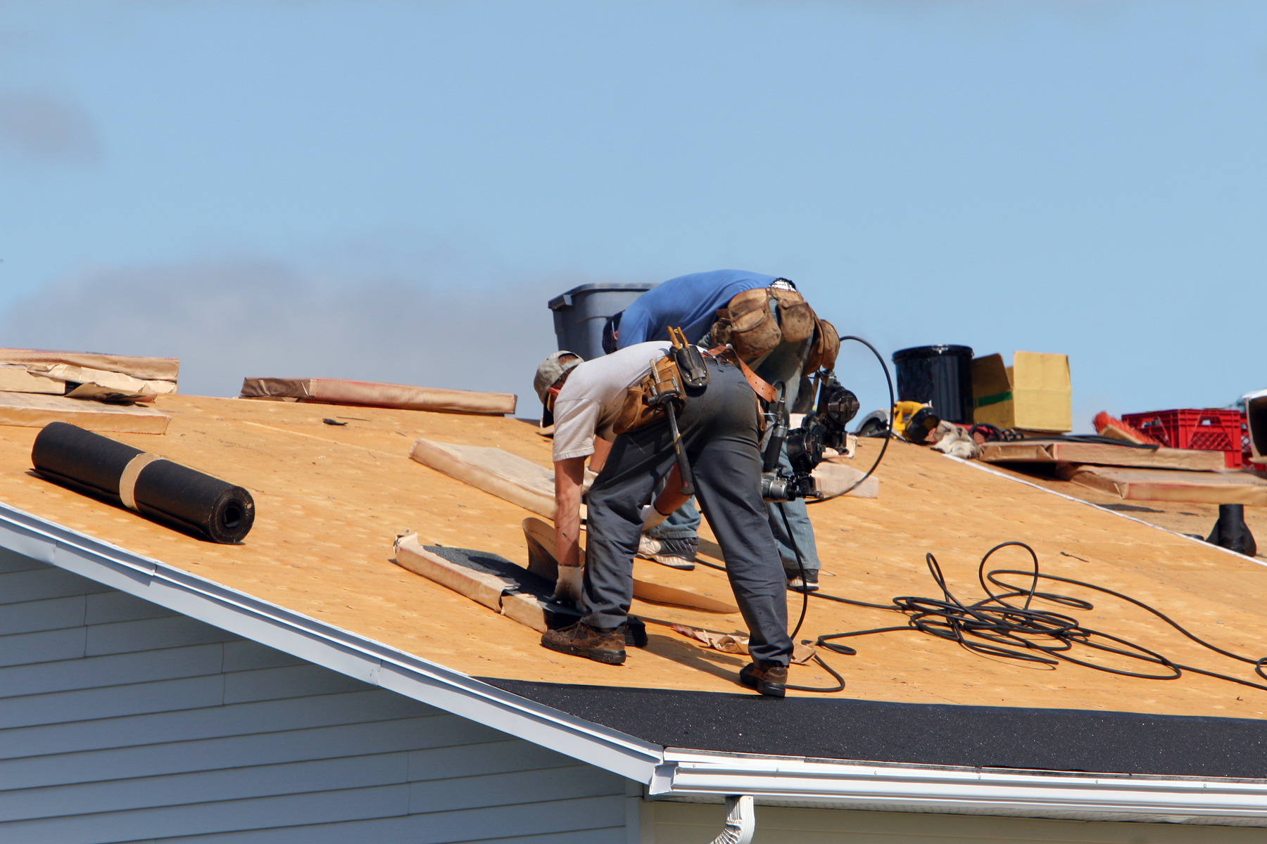 Residential shingle roof replacement Tampa Florida