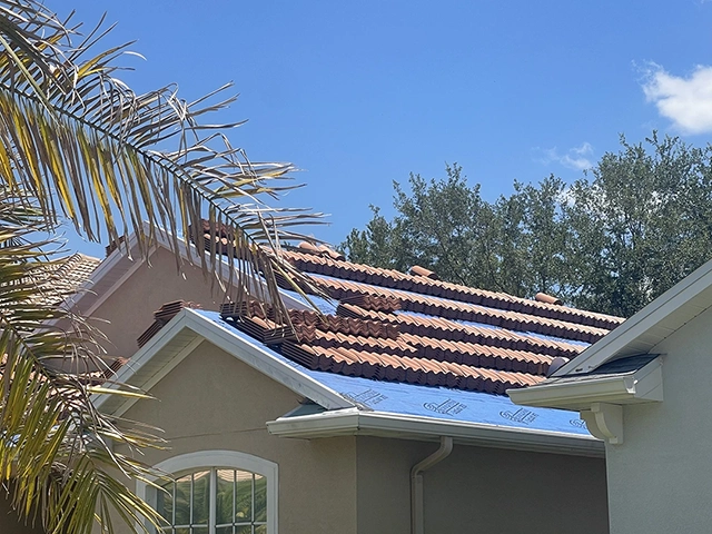 Newpoint Estate Low Barrel tile roof in Canyon Clay, Tampa, FL